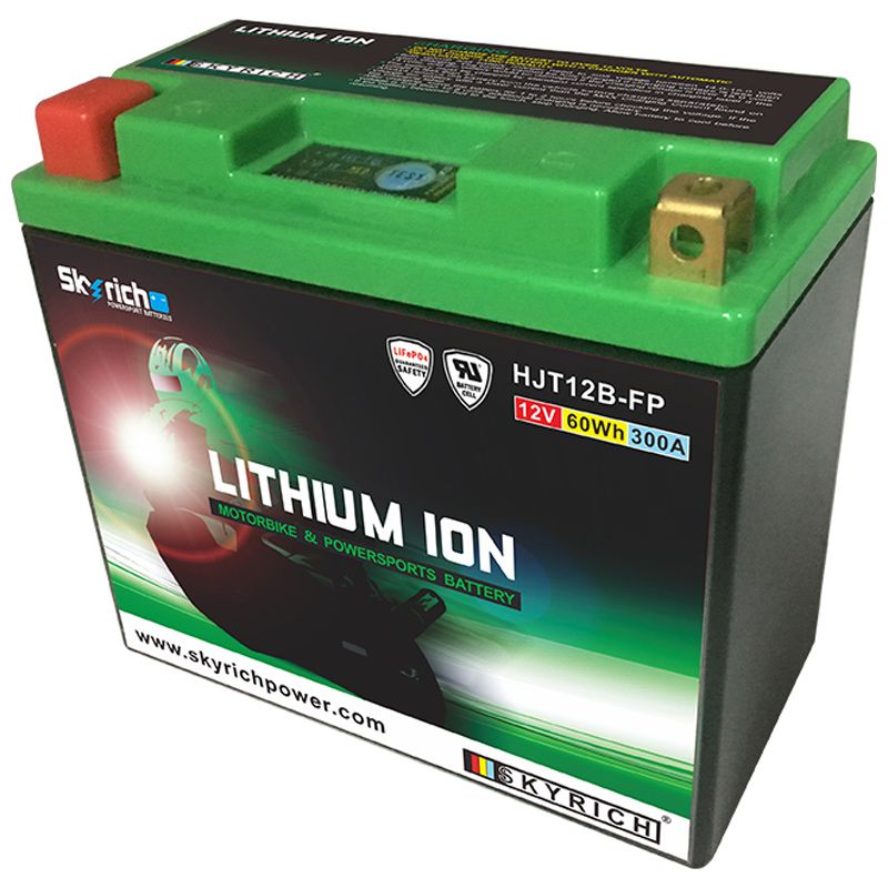 Image of Batterie Skyrich Lithium Ion YT12B-BS/YT14B-BS/YB16AL-A2 (HJT12B-FP)