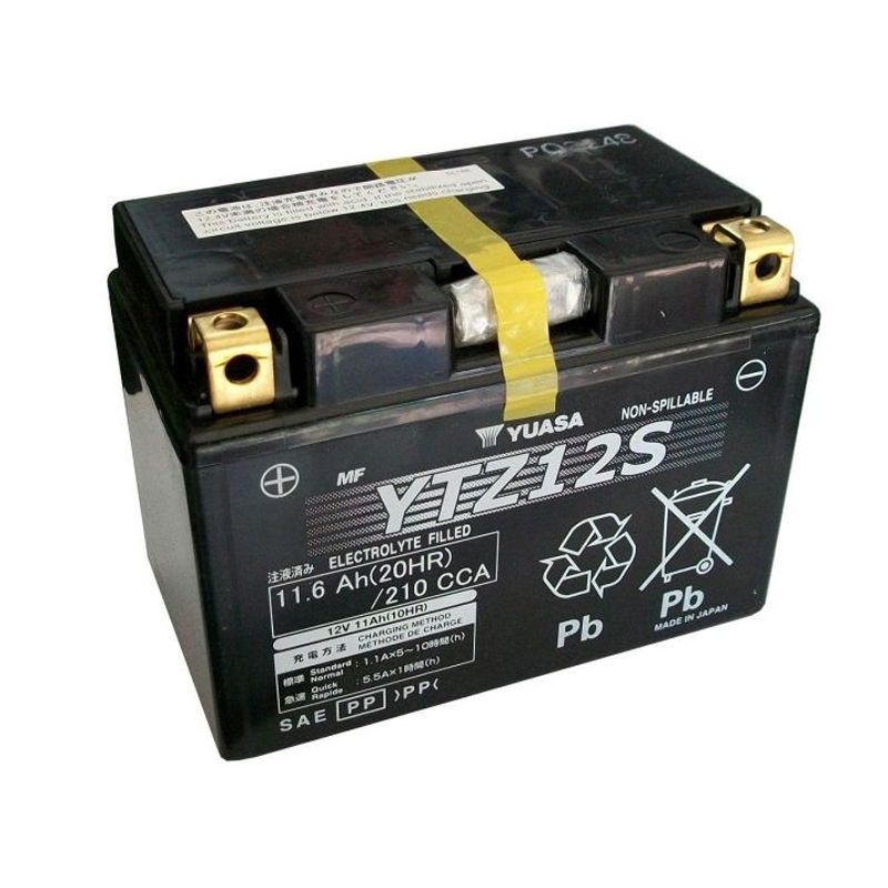 Image of Batterie Yuasa YTZ12S ferme Type Acide Sans entretien
