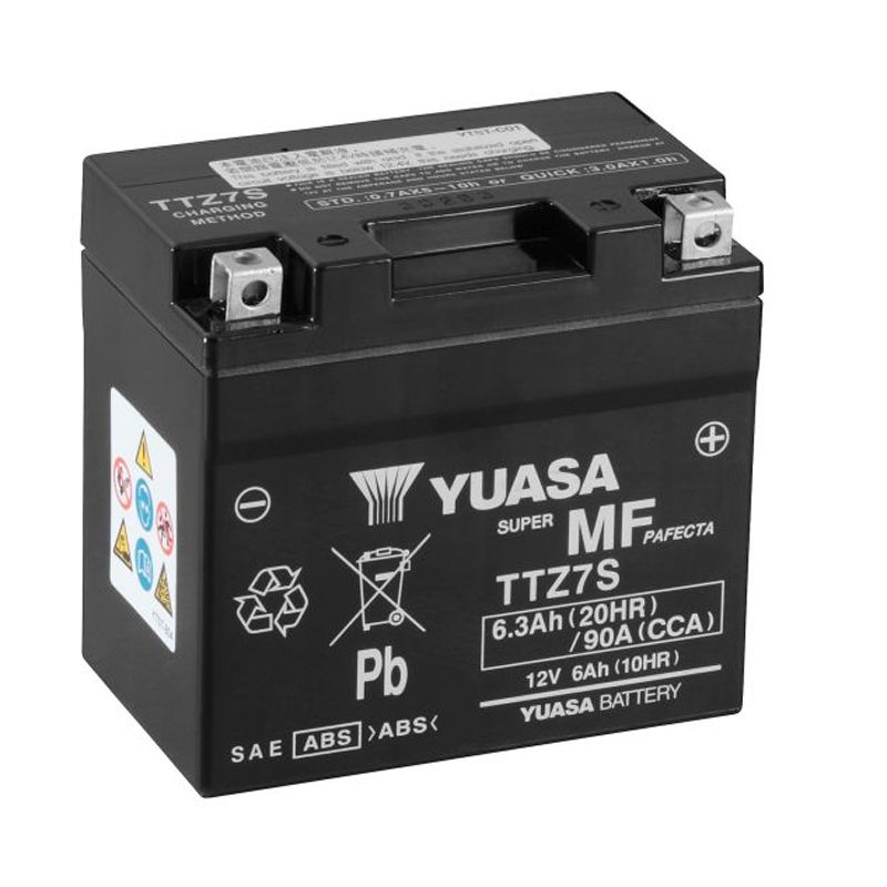 Image of Batterie Yuasa YTZ7S ferme Type Acide Sans entretien