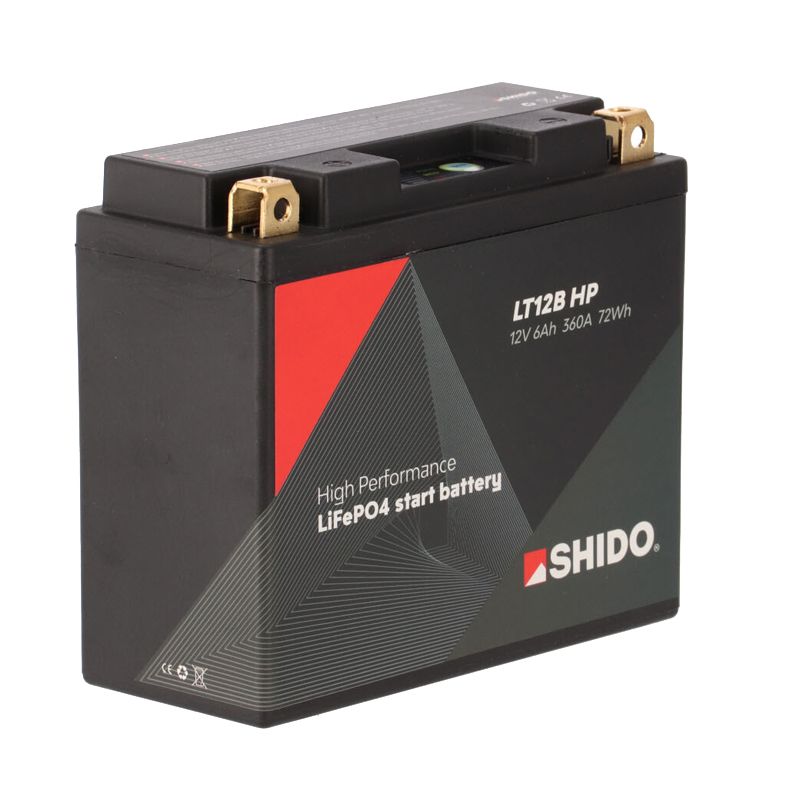Image of Batterie Shido LT12B-HP Lithium Ion