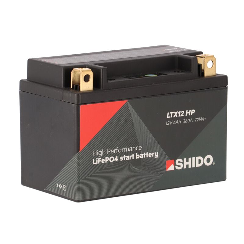 Batterie Shido LTX12 HP Lithium Ion