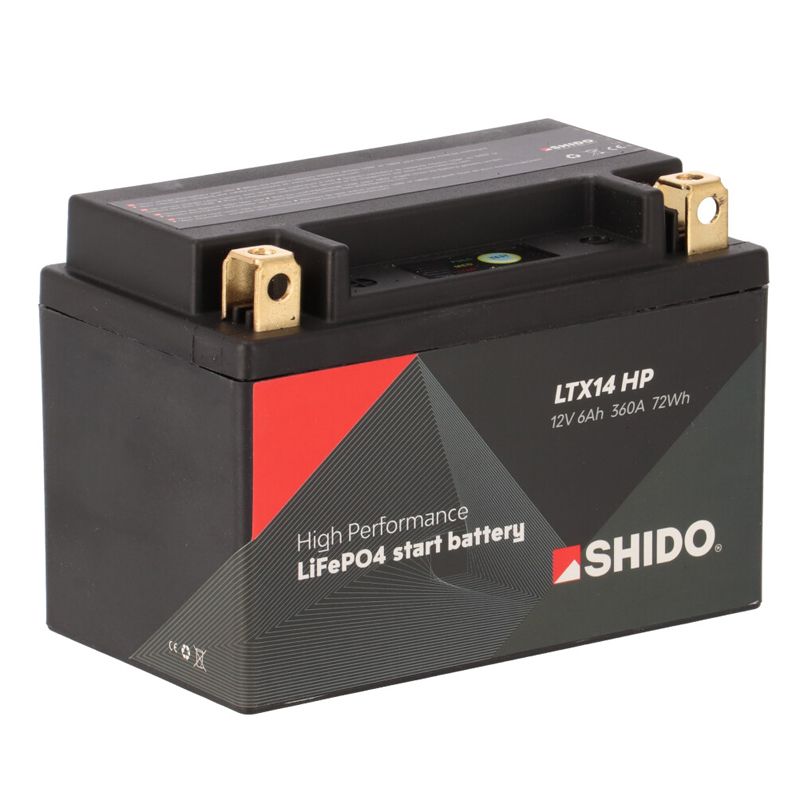 Batterie Shido LTX14 HP Lithium Ion