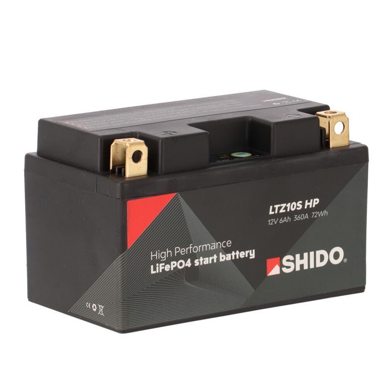 Image of Batterie Shido LTZ10S HP Lithium Ion