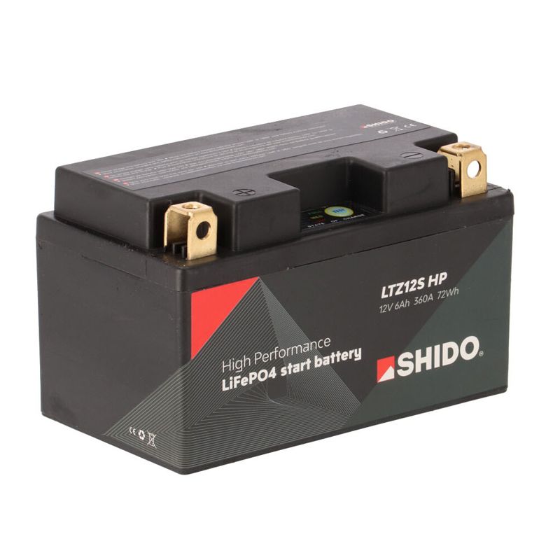 Image of Batterie Shido LTZ12S HP Lithium Ion