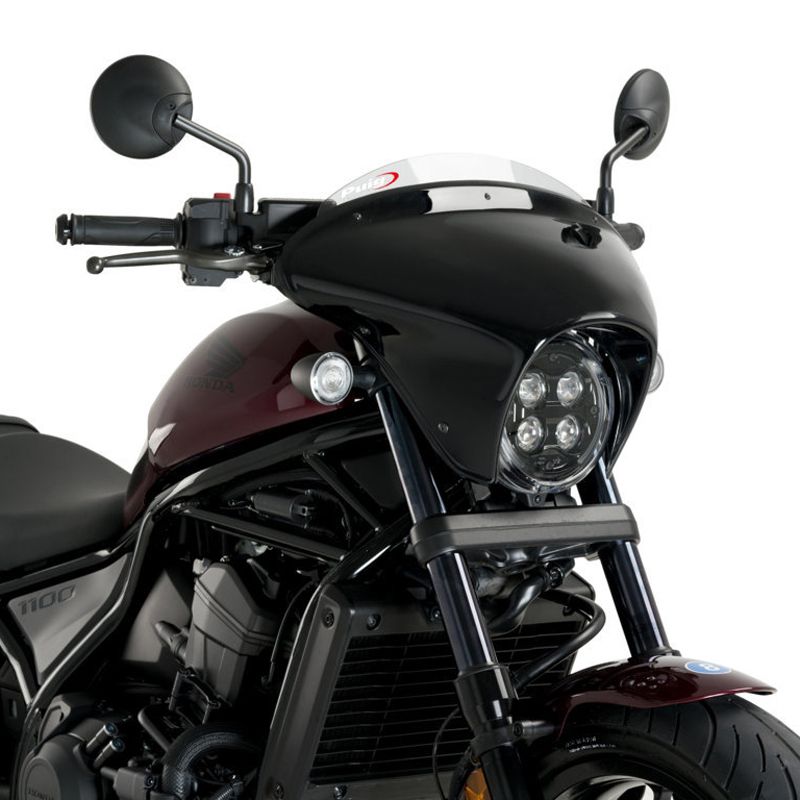 Tête de fourche Puig BATWING SML SPORT NOIR MAT