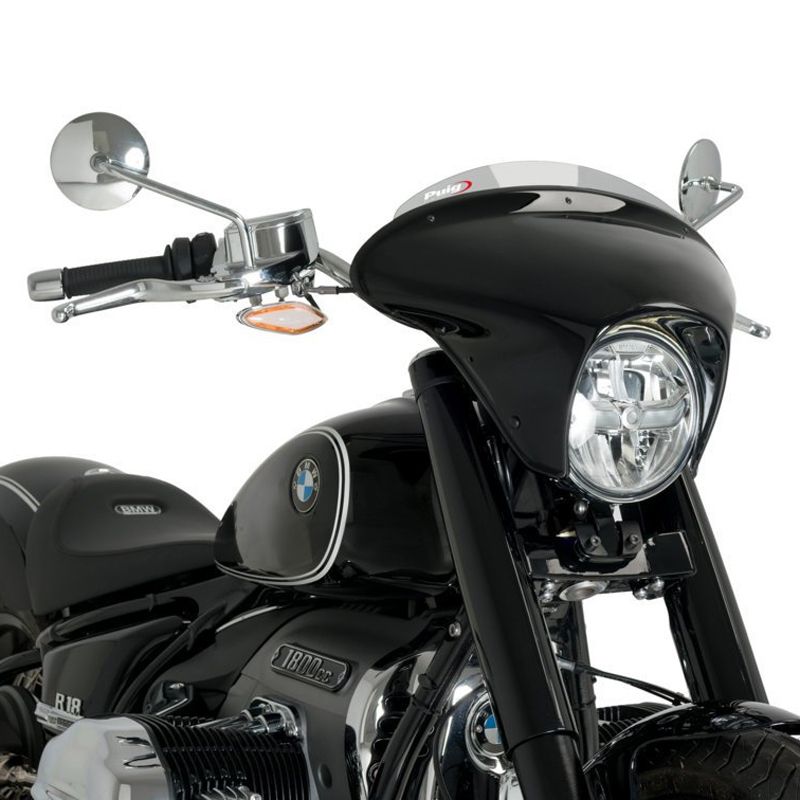 Tête de fourche Puig BATWING SML sport (noir brillant)