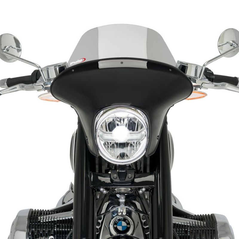 Tête de fourche Puig BATWING SML Touring (noir brillant)