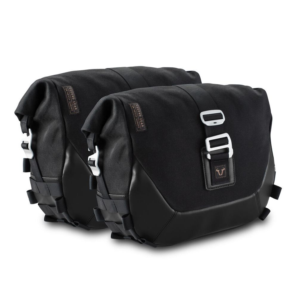 Sacoches cavalières SW-MOTECH Legend Gear set (9.8/9.8 litres) avec supports