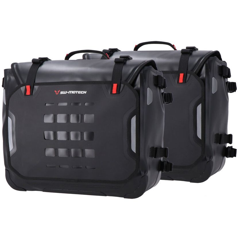 Sacoches cavalières SW-MOTECH SysBag WP L/L complet avec support