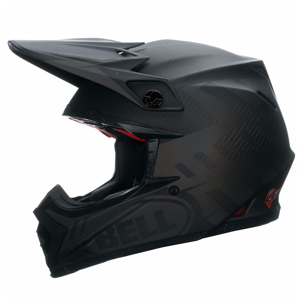 Casque Cross Bell Moto 9 Carbon Flex Matte Syndrome Noir 2019