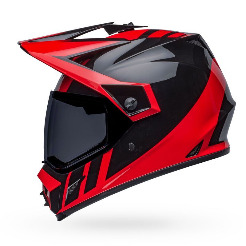 Image of Casque Bell MX-9 ADVENTURE MIPS - DASH BLACK RED