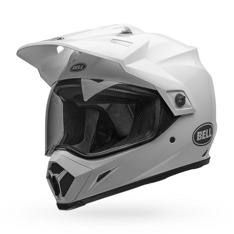 Image of Casque Bell MX-9 ADVENTURE MIPS - GLOSS WHITE