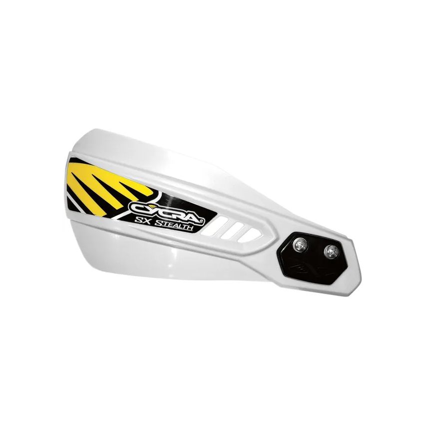 Protèges-mains CYCRA ALLOY STEALTH RACER PACK BLANC