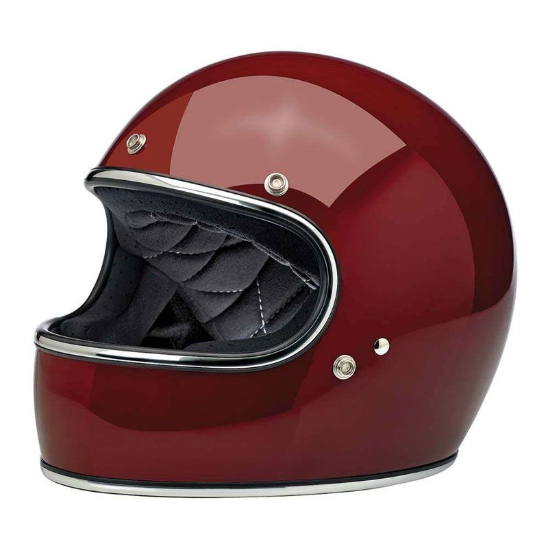 Image of Casque Biltwell Inc GRINGO - GLOSS - CHROME