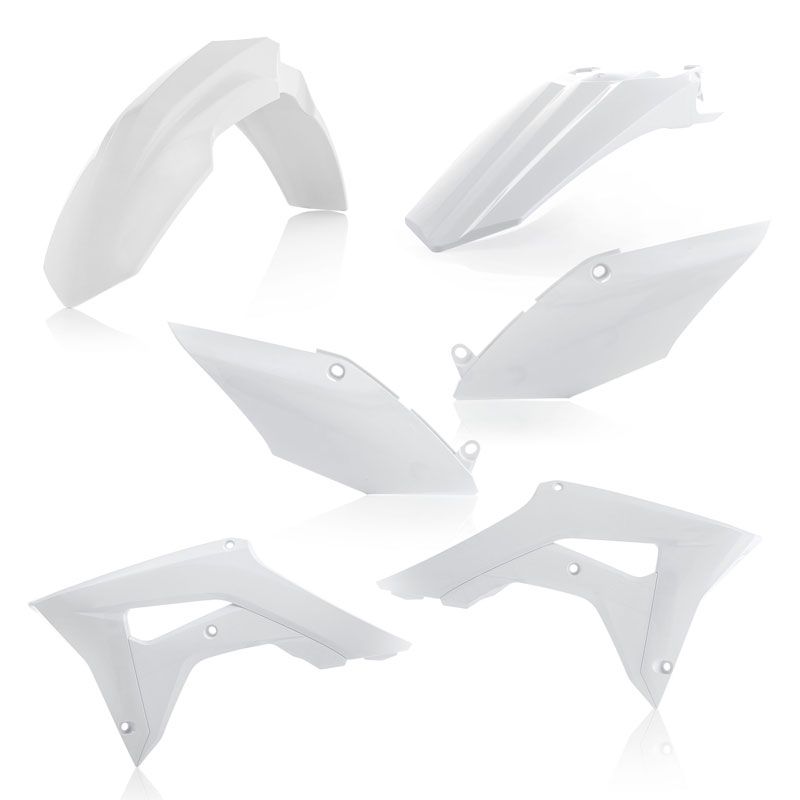 Kit plastiques Acerbis COULEUR BLANC