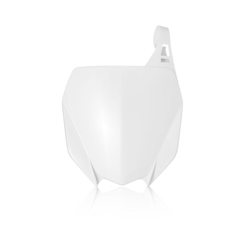 Plaque avant Acerbis BLANC