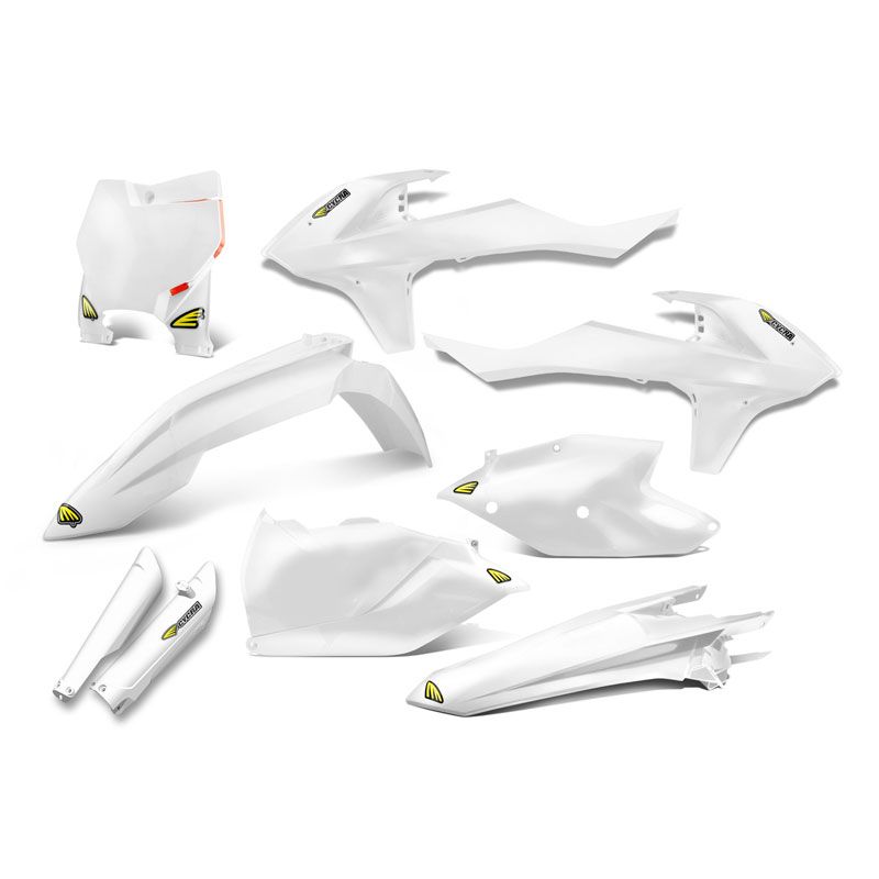 Kit plastiques CYCRA POWERFLOW BLANC