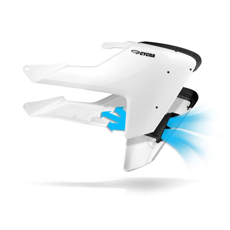 Ouie de radiateur CYCRA BLANC