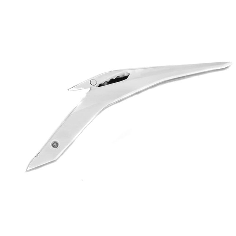 Garde+boue+Polisport+COULEUR+BLANC+AVEC+PLAQUES+LATERALES