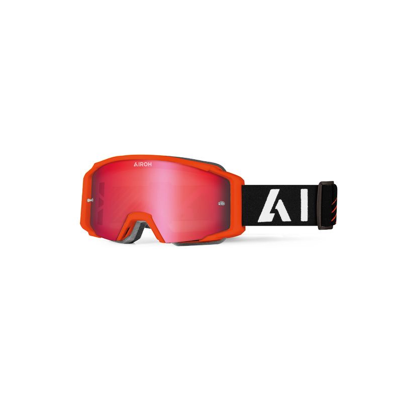 Masque cross Airoh BLAST XR1 ECRAN IRIDIUM ROUGE 2023