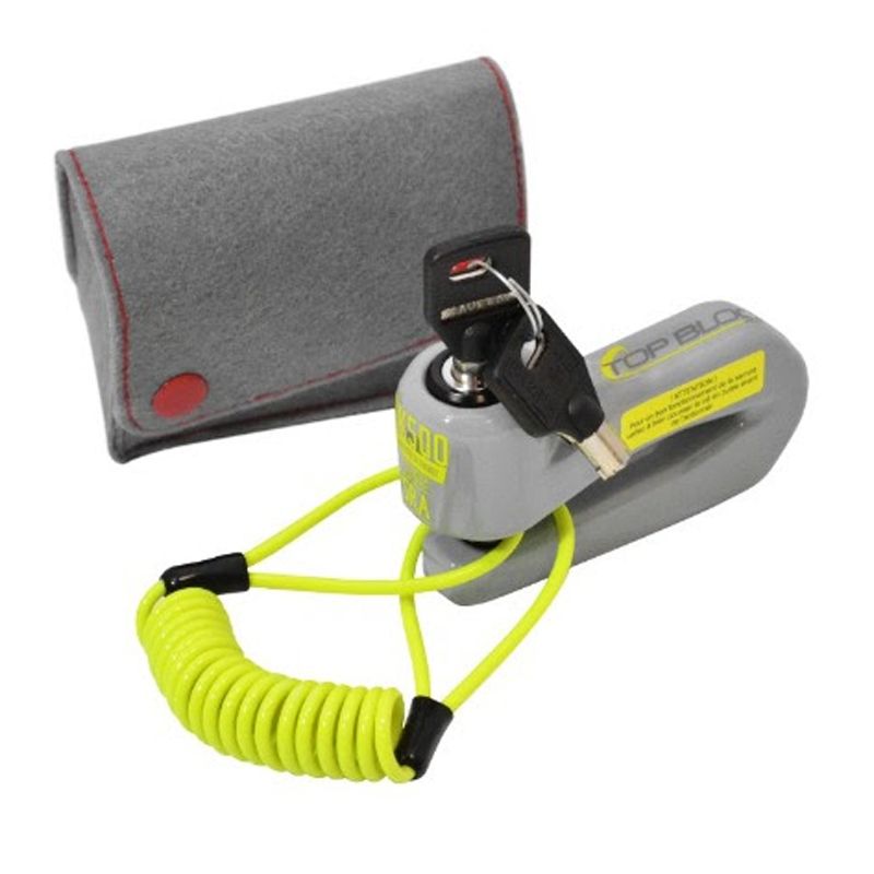 Antivol Top Block BLOQUE DISQUE DK500 SRA AVEC SACOCHE ET CORDON