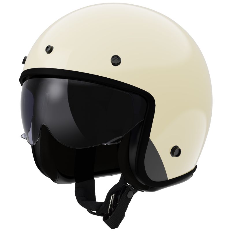 LS2 Casque jet LS2 OF601 BOB II — blanc