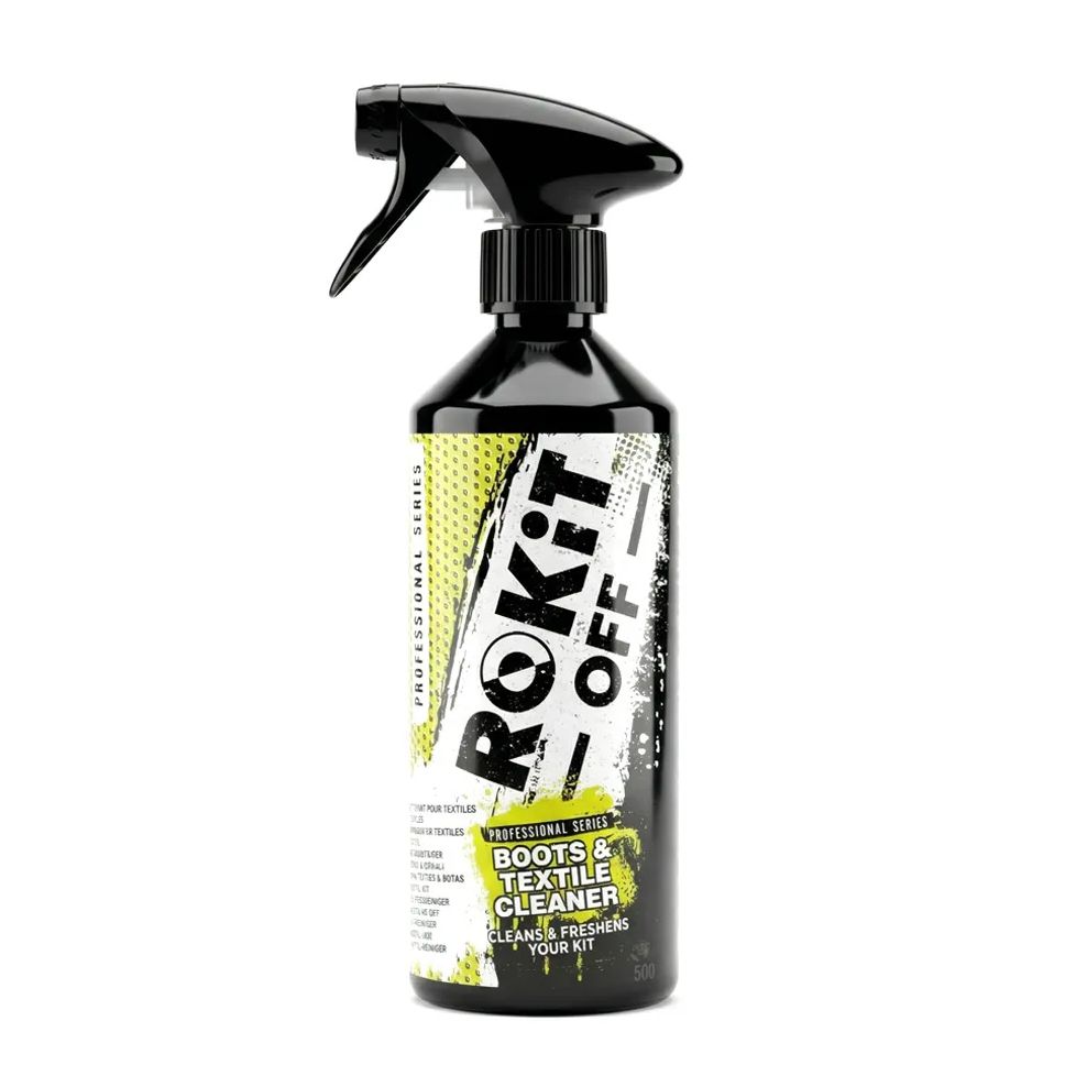 Nettoyant tissus Rokit Off botte & textile 500 ml