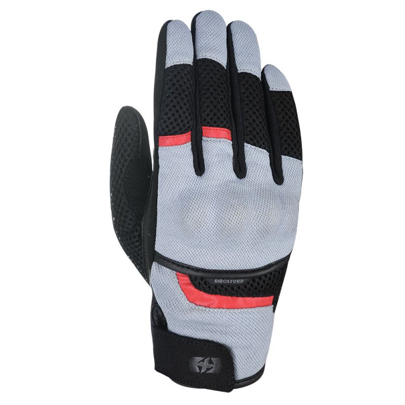 OXFORD Gants Oxford BRISBANE AIR — noir, gris et rouge