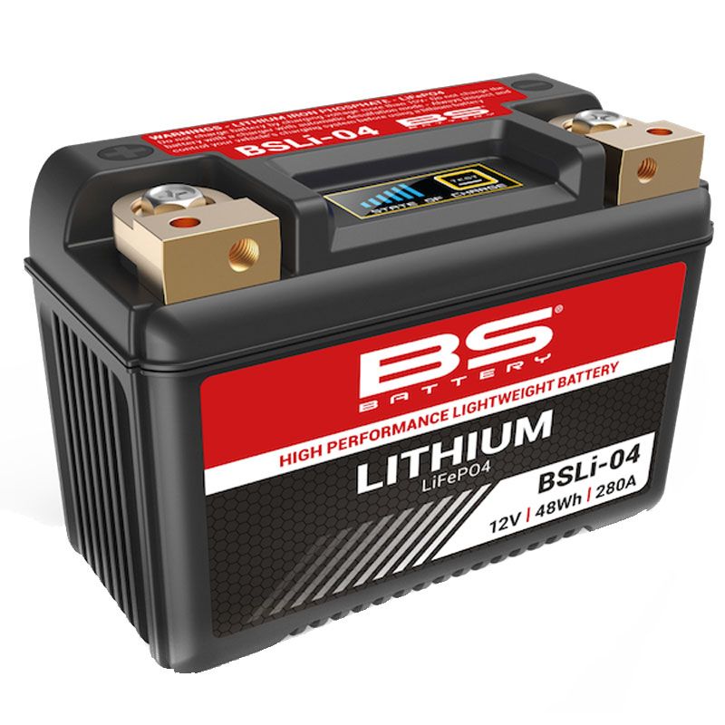 Image of Batterie BS Battery Lithium Ion BSLi-04 (YTZ10S /YT12B-4/YT14B-4/YTX14AH-BS)