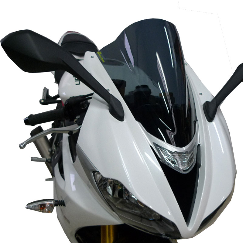 Bulle Bullster Double courbure Fumé gris