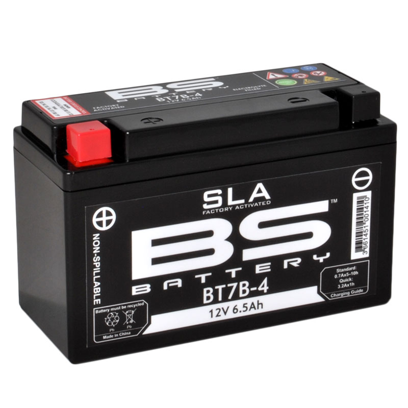 Batterie Bs Battery Batterie Sla Yt7b-4