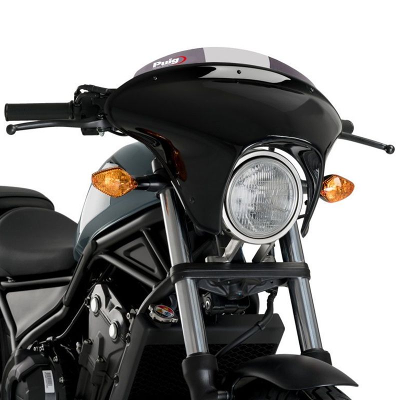 Tête de fourche Puig BATWING SML sport (noir mat)