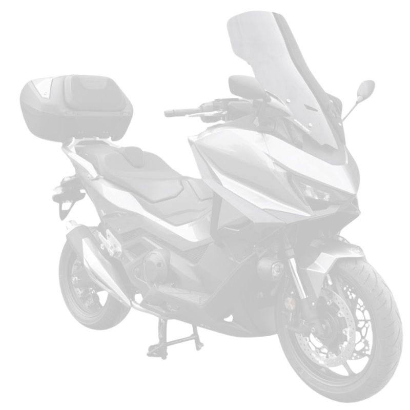 Pare brise Ermax haute protection (67cm+protections de mains)