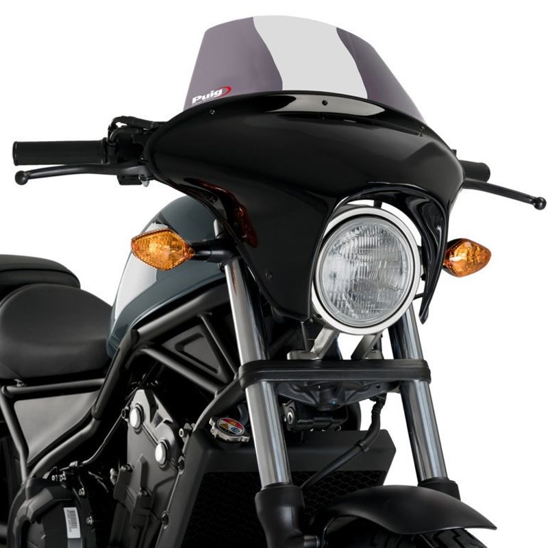 Tête de fourche Puig BATWING SML touring (noir mat)