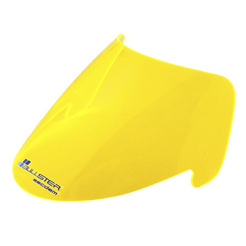Image of Pare brise Bullster Haute protection jaune fluo 37.5 cm
