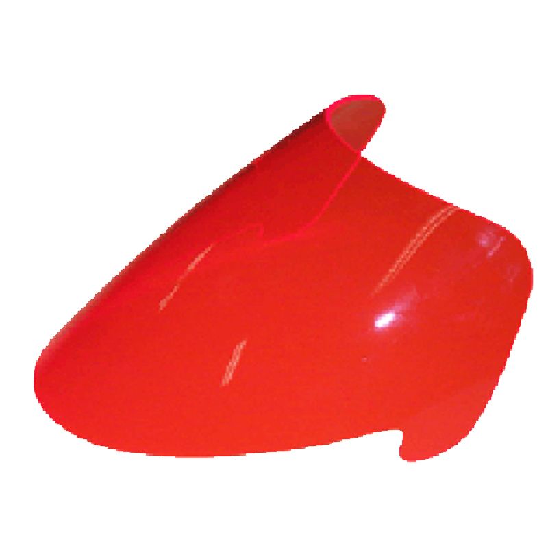 Image of Bulle Bullster Double courbure rouge fluo 37 cm