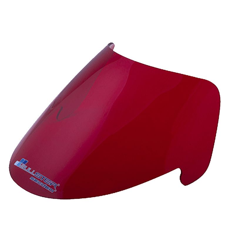 Pare brise Bullster Haute protection rouge foncé 73.5 cm