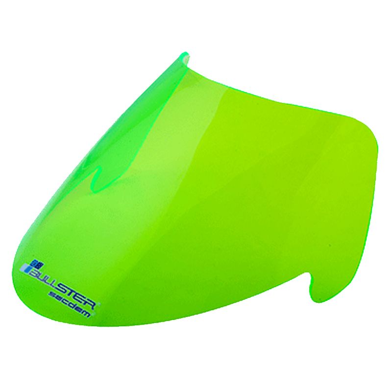 Image of Pare brise Bullster Haute protection vert fluo 73.5 cm
