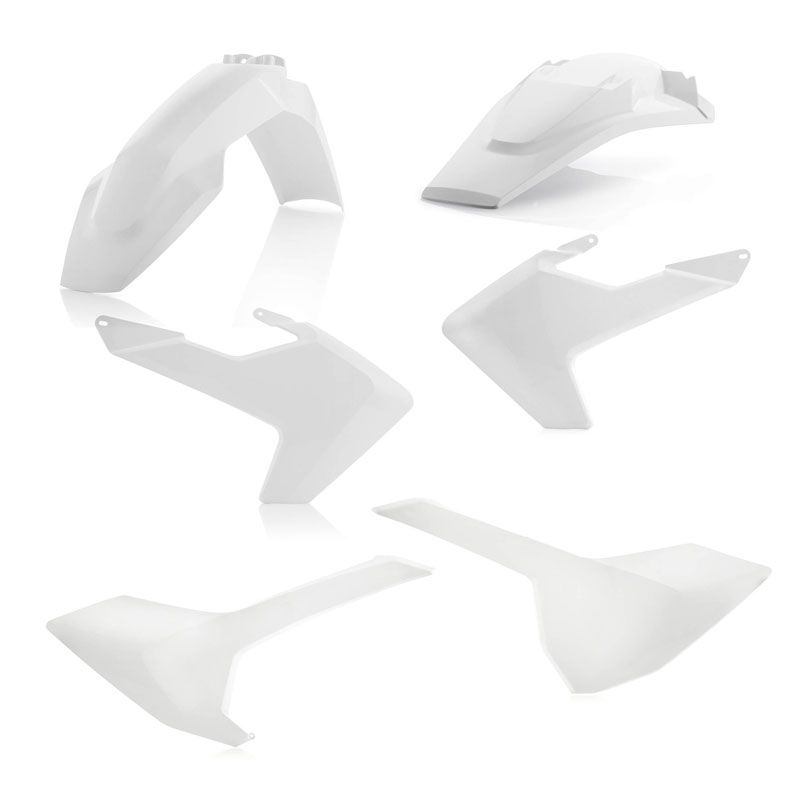 Kit plastiques Acerbis COULEUR BLANC