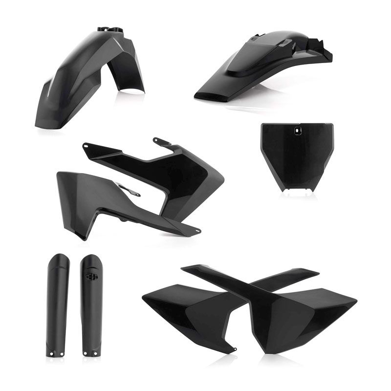 Kit plastiques Acerbis FULL KIT NOIR