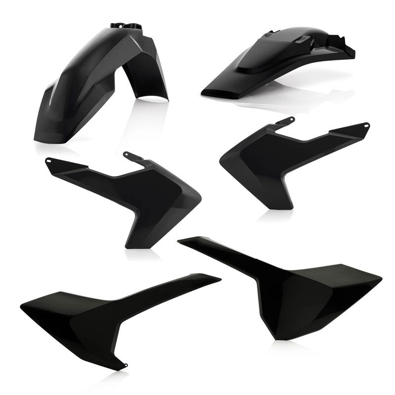 Kit plastiques Acerbis COULEUR NOIR