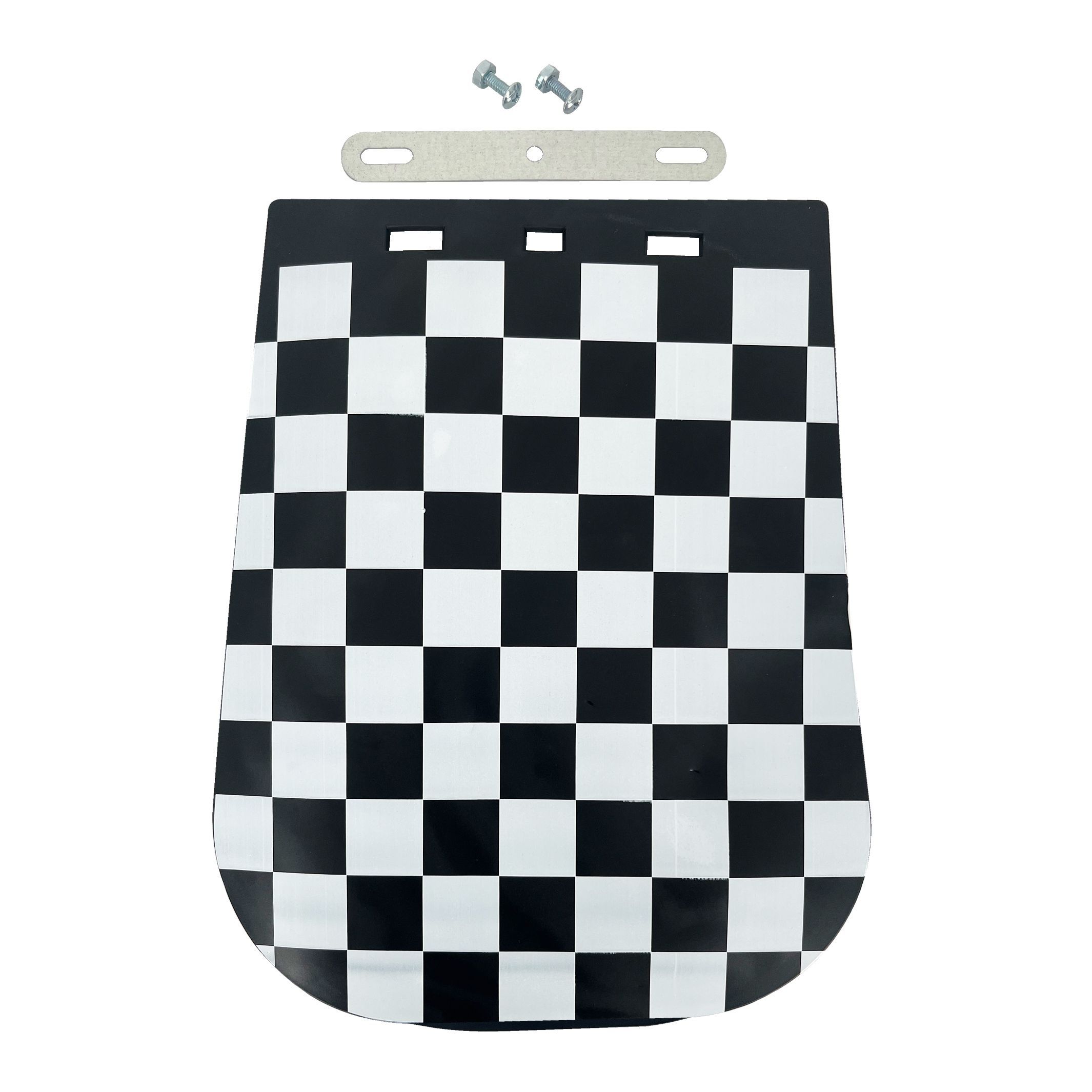 Bavette amortisseur Bike It À DAMIER KIT DE MONTAGE INCLUS