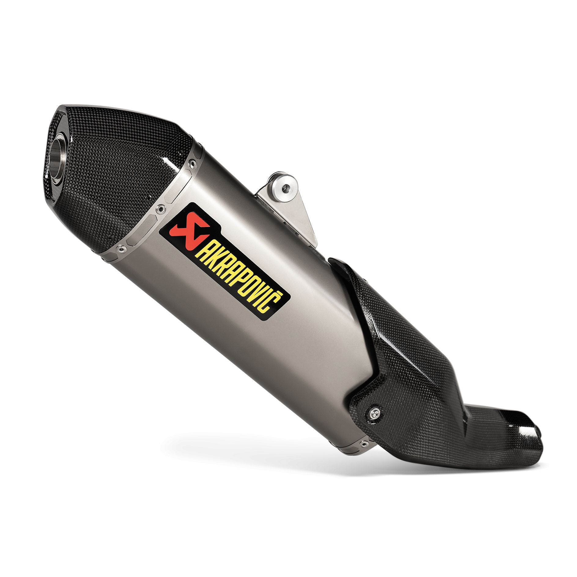 Silencieux Akrapovic Titane embout carbone