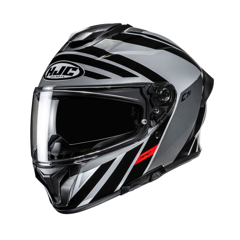 HJC Casque intégral HJC C71 - FABER — noir, gris et rouge