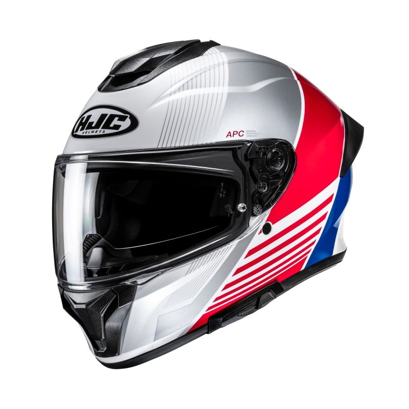 HJC Casque intégral HJC C71 - MORIX — gris, rouge et blanc