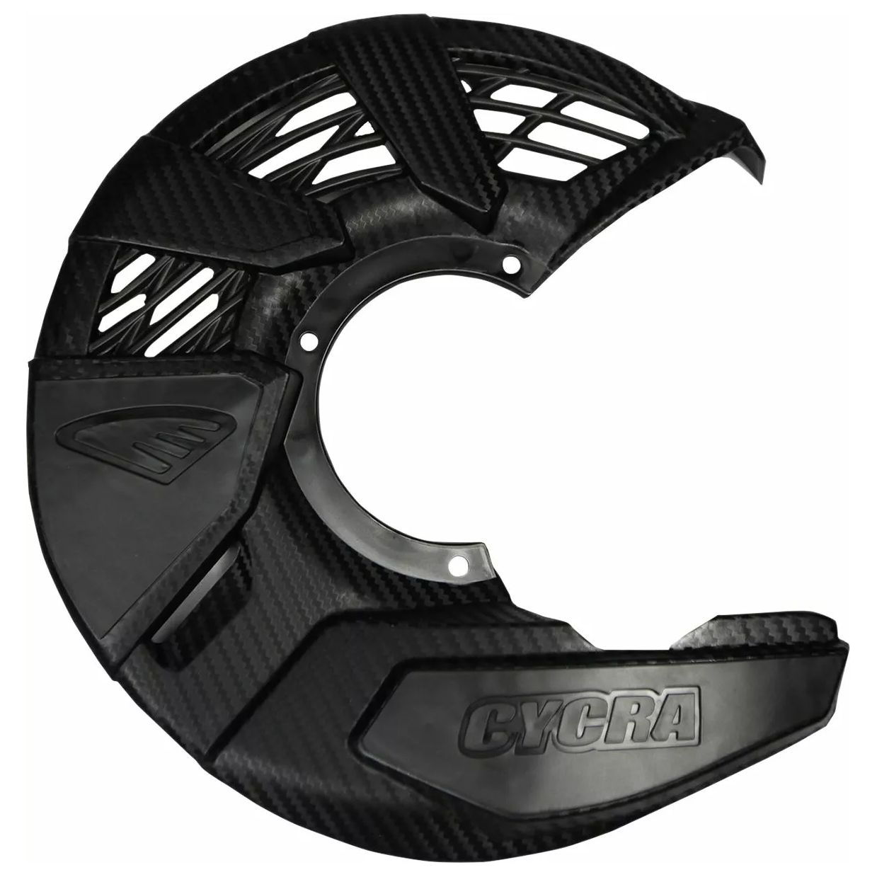 Protège Disque CYCRA Tri Flow pour disque avant noir