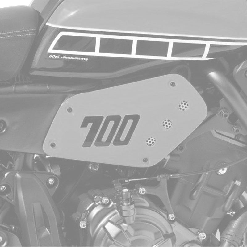 Plaques latérales Ermax Caches latéraux XSR 700