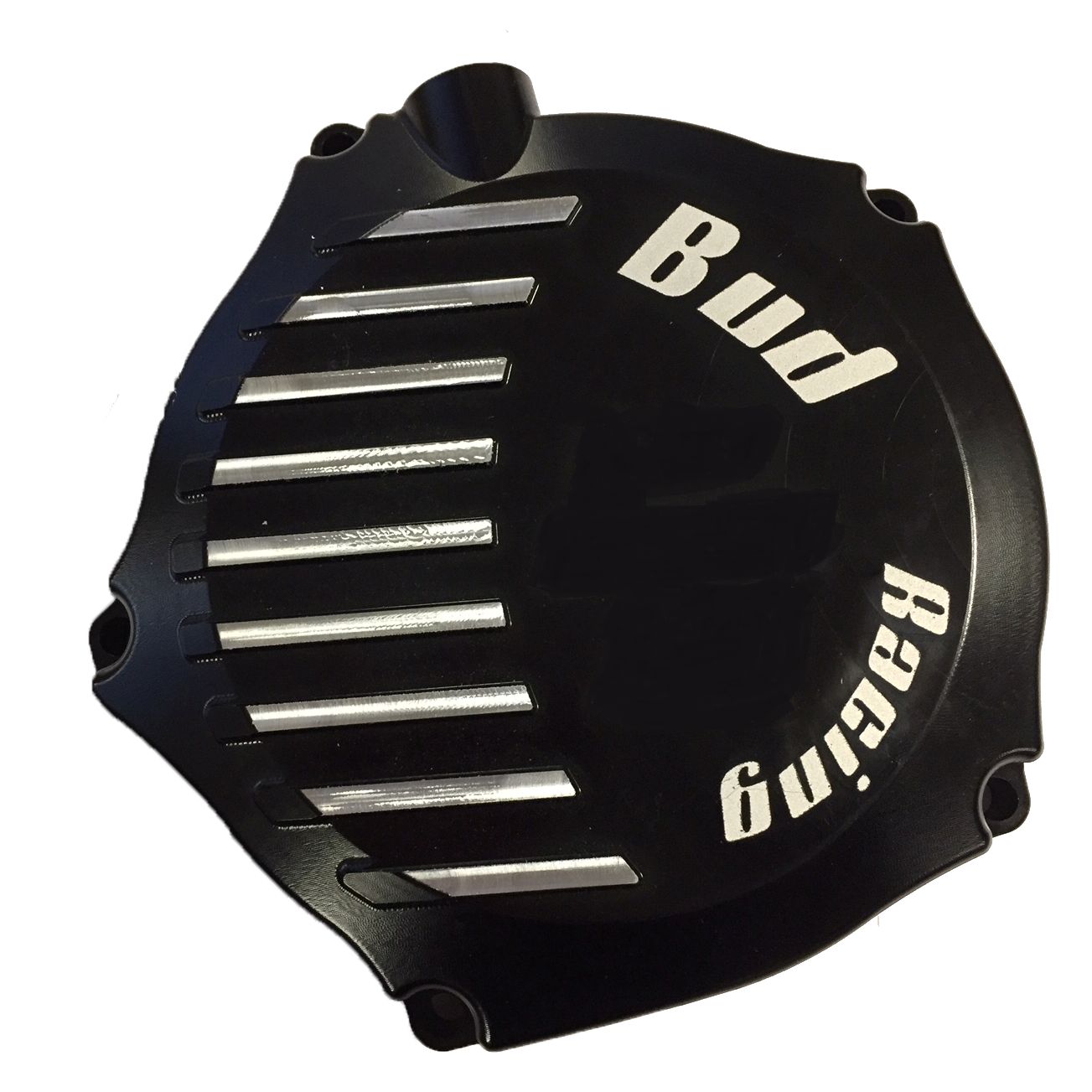 Couvercle de carter d'embrayage Bud Racing Alu CNC