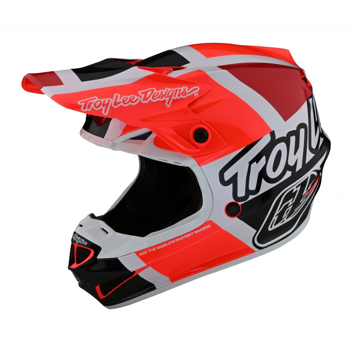 Casque cross TroyLee design SE4 POLYACRYLITE QUATTRO 2024