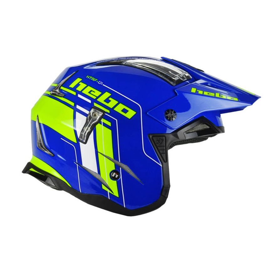 Image of Casque trial Hebo ZONE 4 CONTACT BLUE 2022